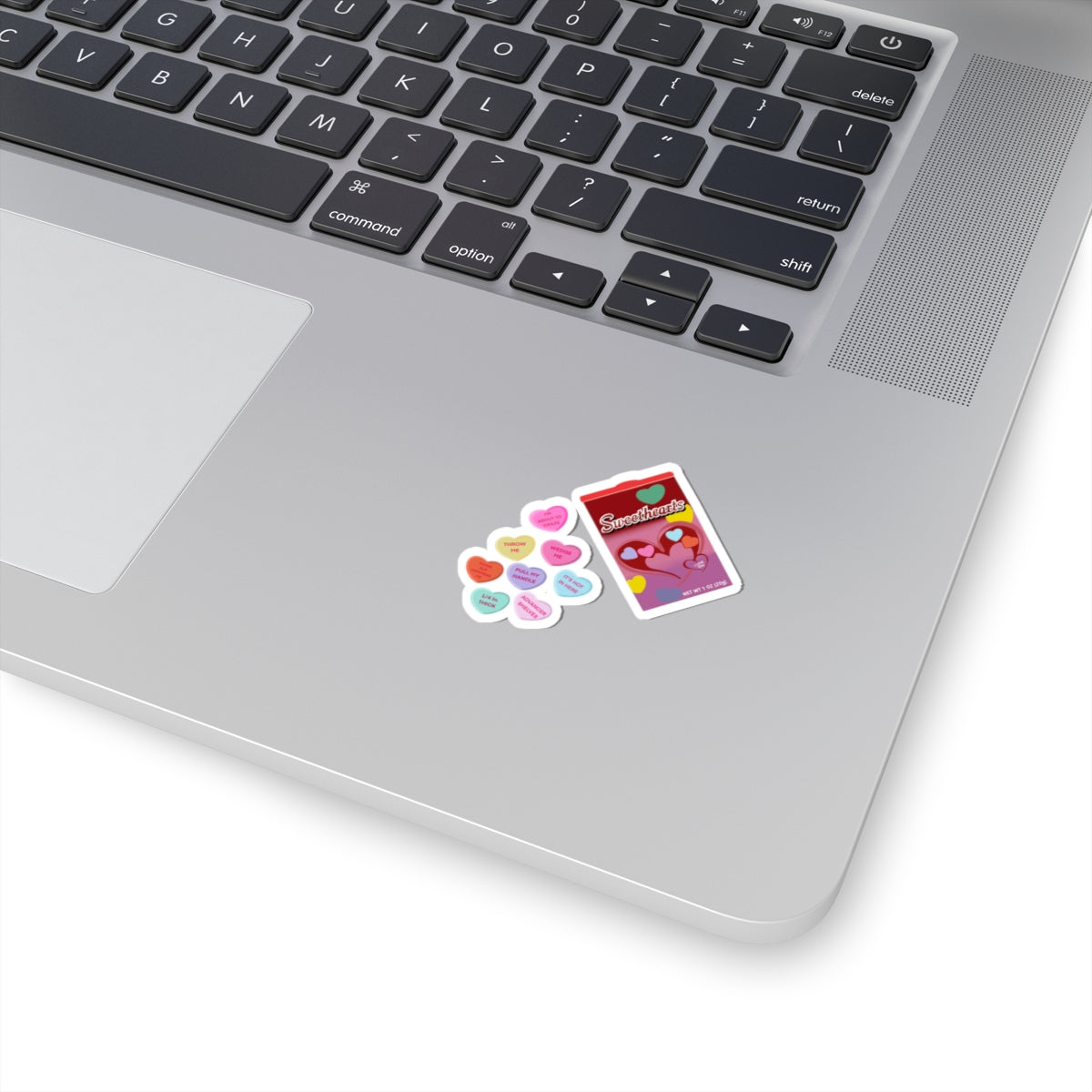 Ceramic Valentines Kiss-Cut Stickers
