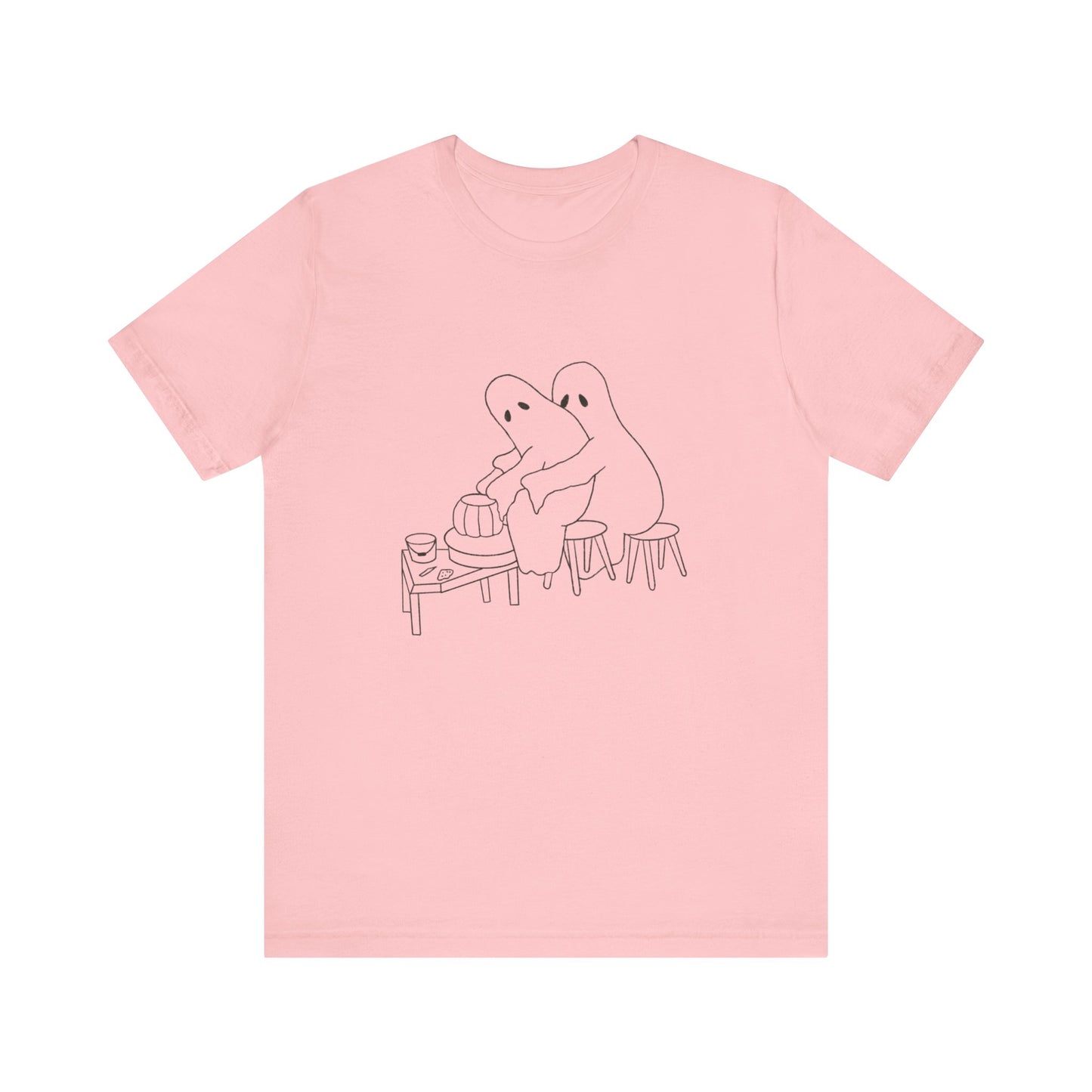 Ghost Ceramics T Shirt | Halloween Pottery Ghost Shirt | Unisex Jersey Short Sleeve Tee | Halloween Costume Trick Or Treat