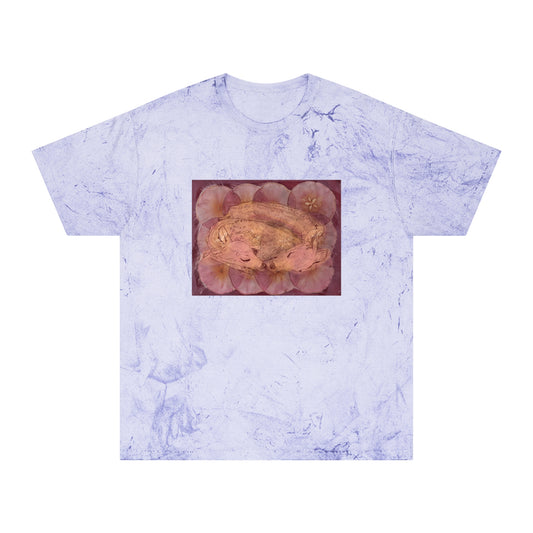 “Twin Deer” Unisex Color Blast T-Shirt