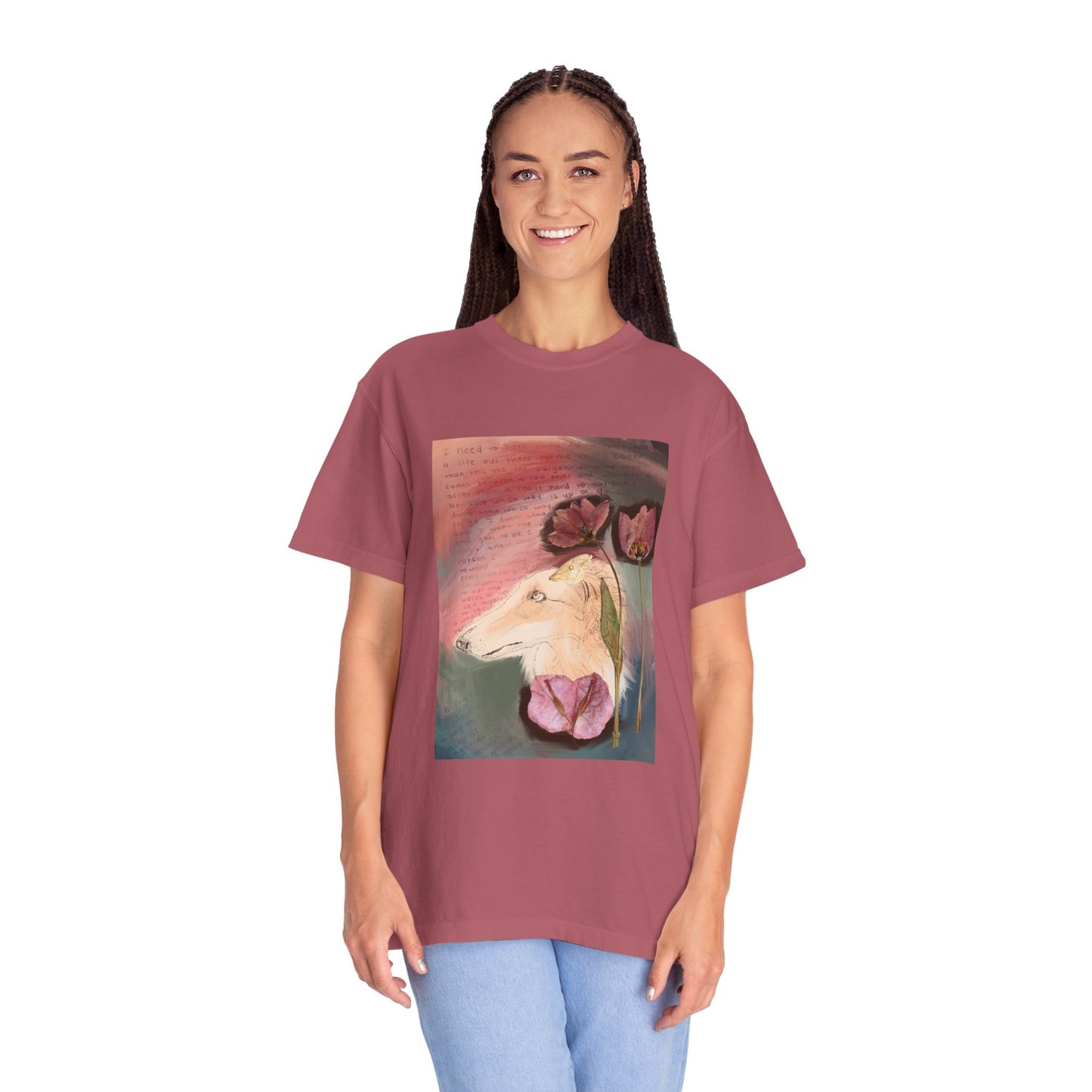 “Faith” Unisex Garment-Dyed T-shirt