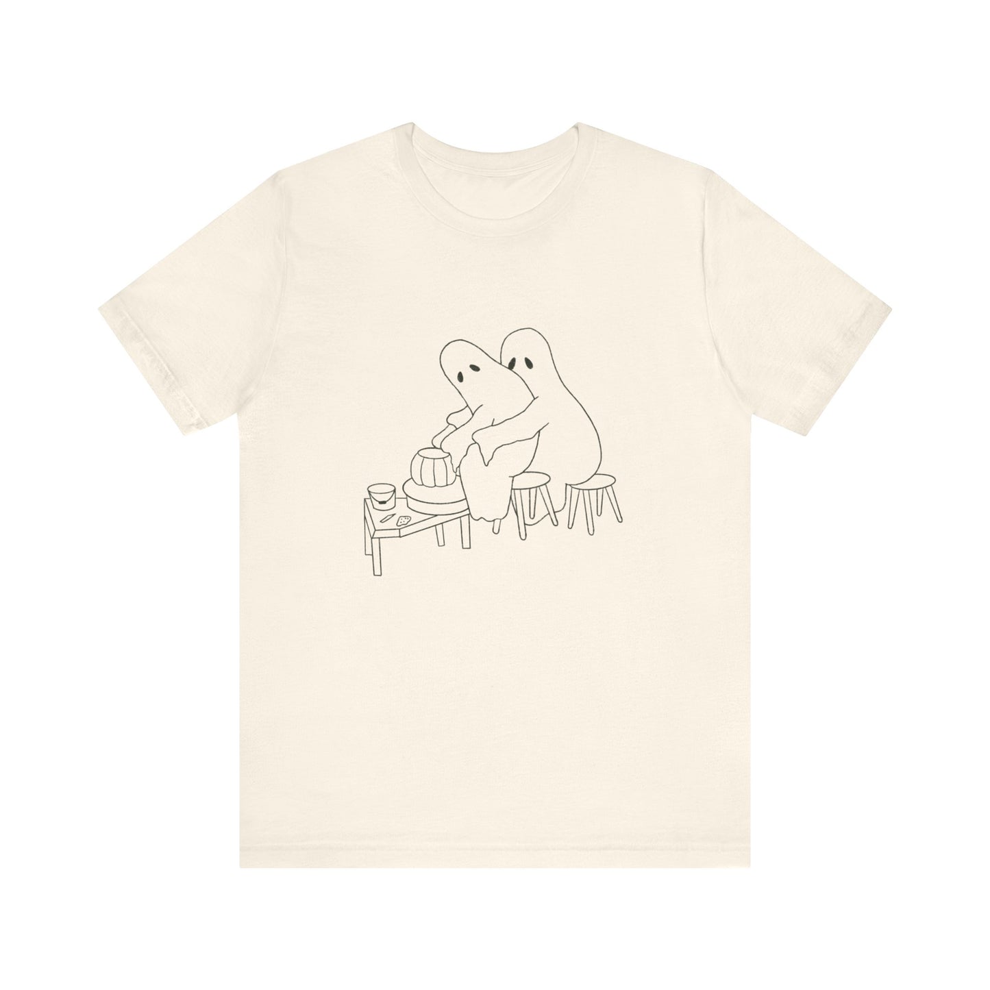 Ghost Ceramics T Shirt | Halloween Pottery Ghost Shirt | Unisex Jersey Short Sleeve Tee | Halloween Costume Trick Or Treat