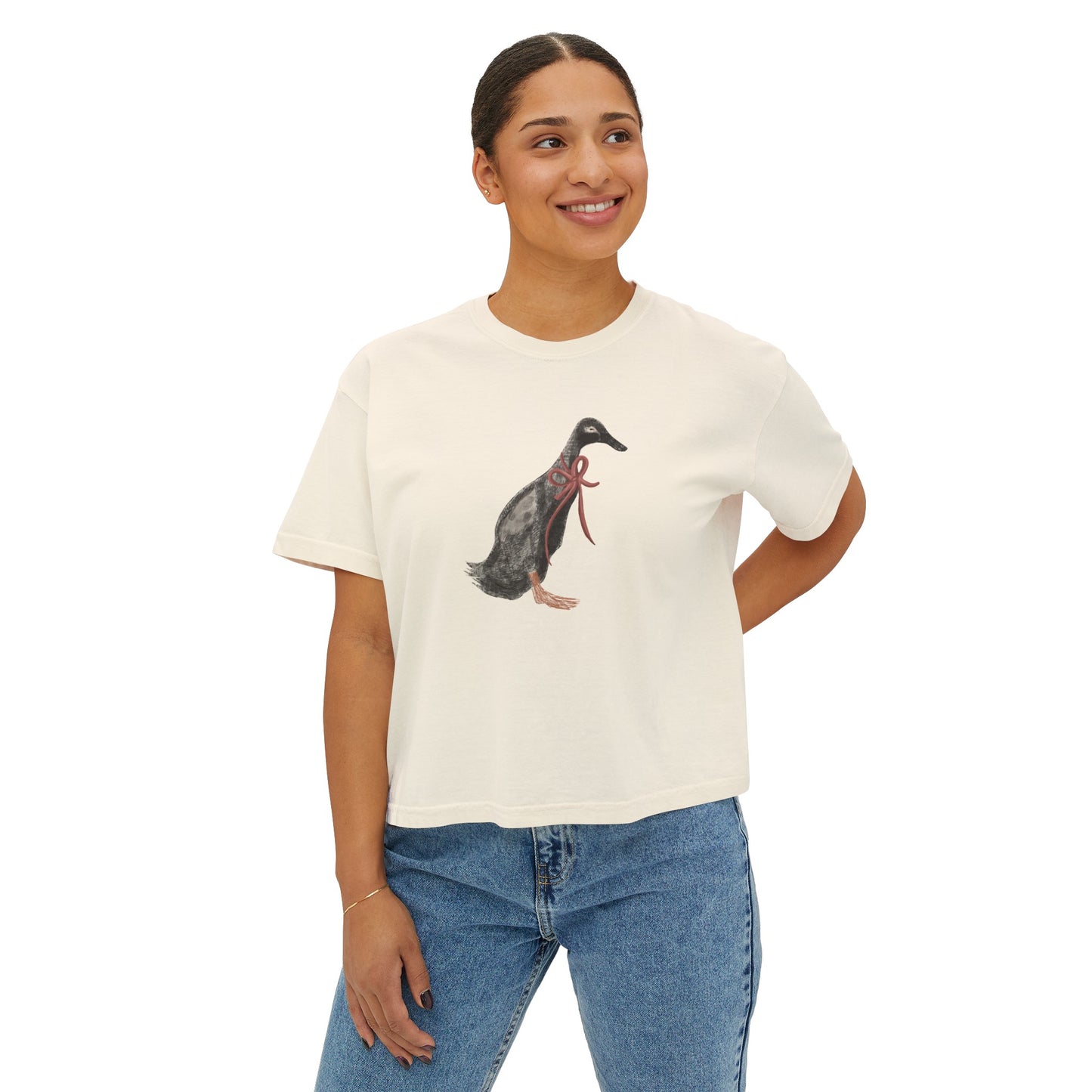 “Henry the Duck” Women's Boxy Tee