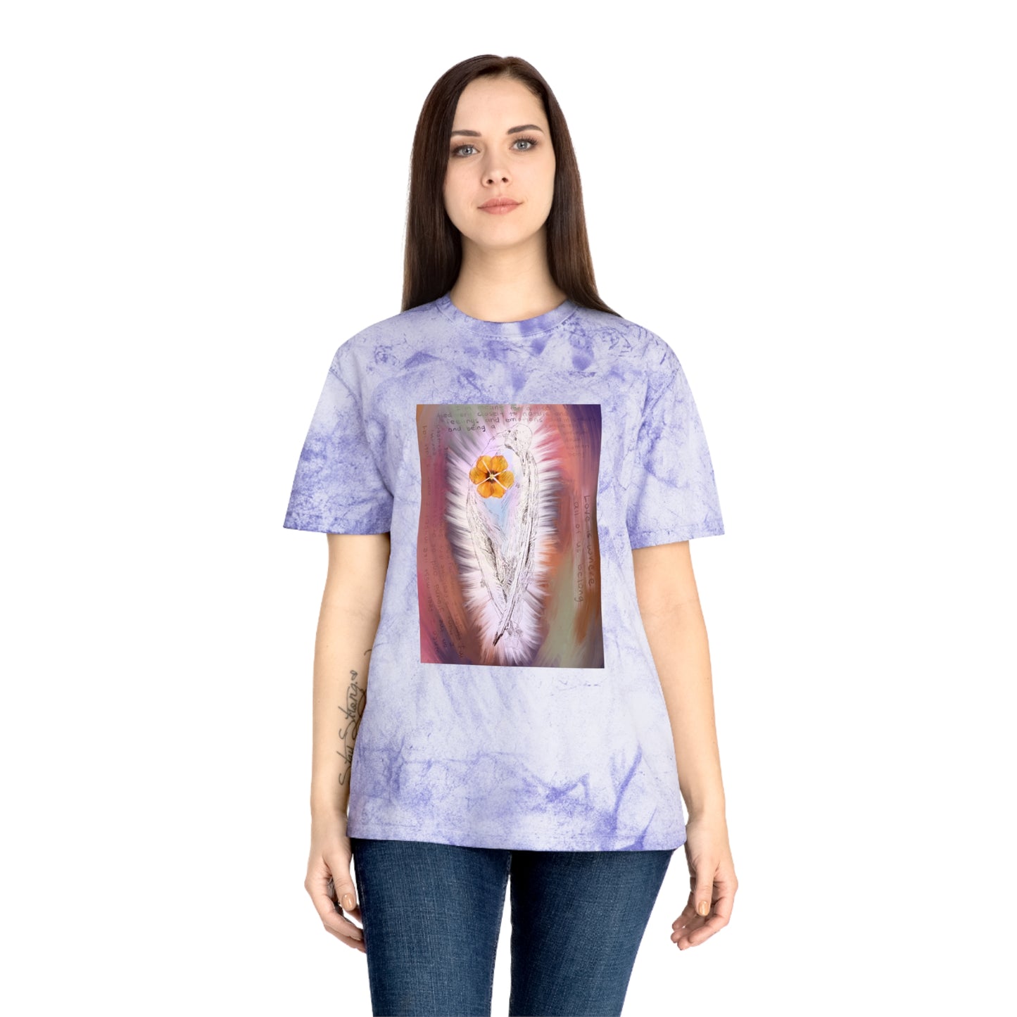 “Dove” Unisex Color Blast T-Shirt