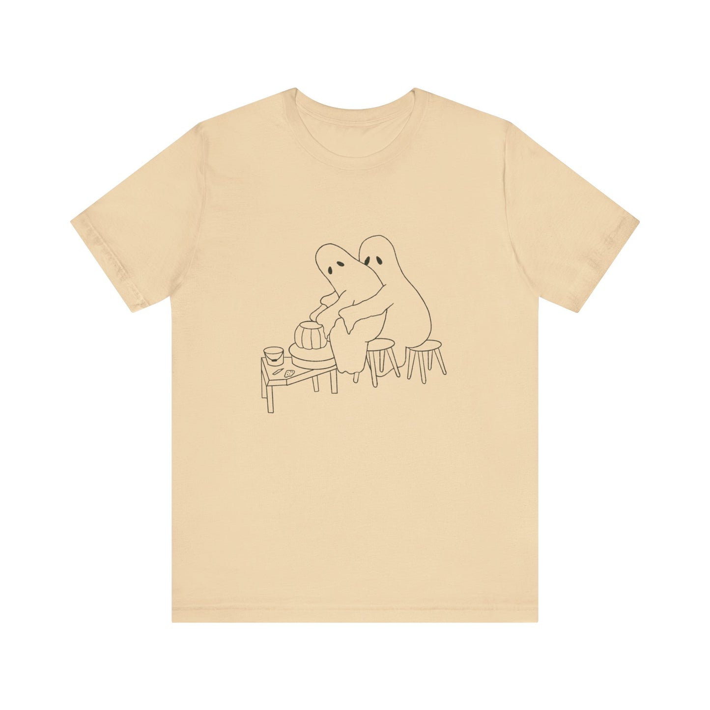 Ghost Ceramics T Shirt | Halloween Pottery Ghost Shirt | Unisex Jersey Short Sleeve Tee | Halloween Costume Trick Or Treat