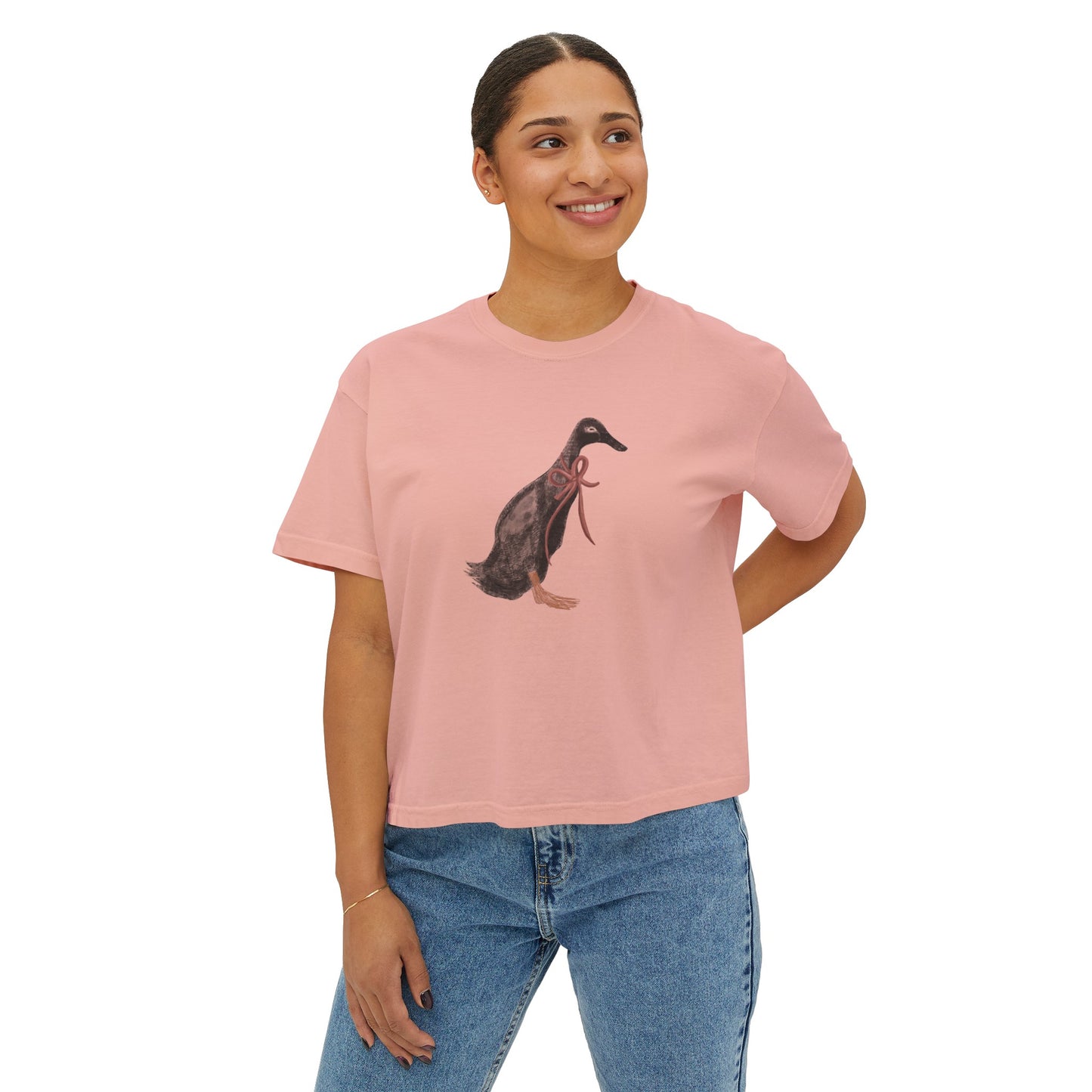 “Henry the Duck” Women's Boxy Tee