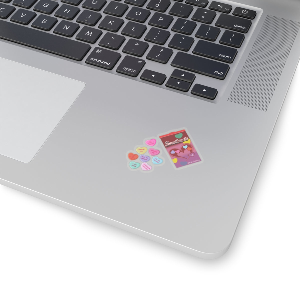 Ceramic Valentines Kiss-Cut Stickers