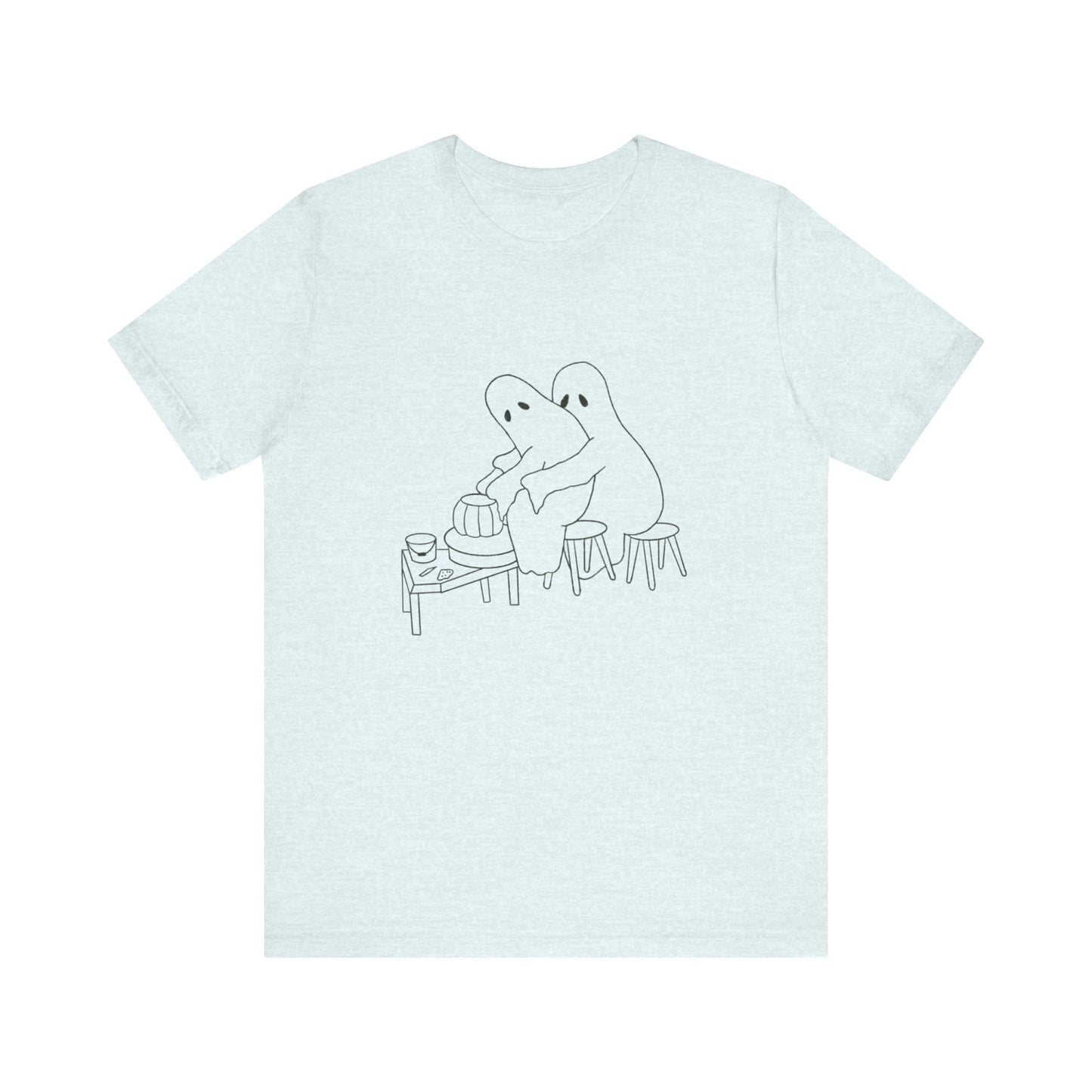 Ghost Ceramics T Shirt | Halloween Pottery Ghost Shirt | Unisex Jersey Short Sleeve Tee | Halloween Costume Trick Or Treat