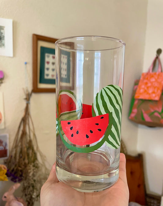 Watermelon glass