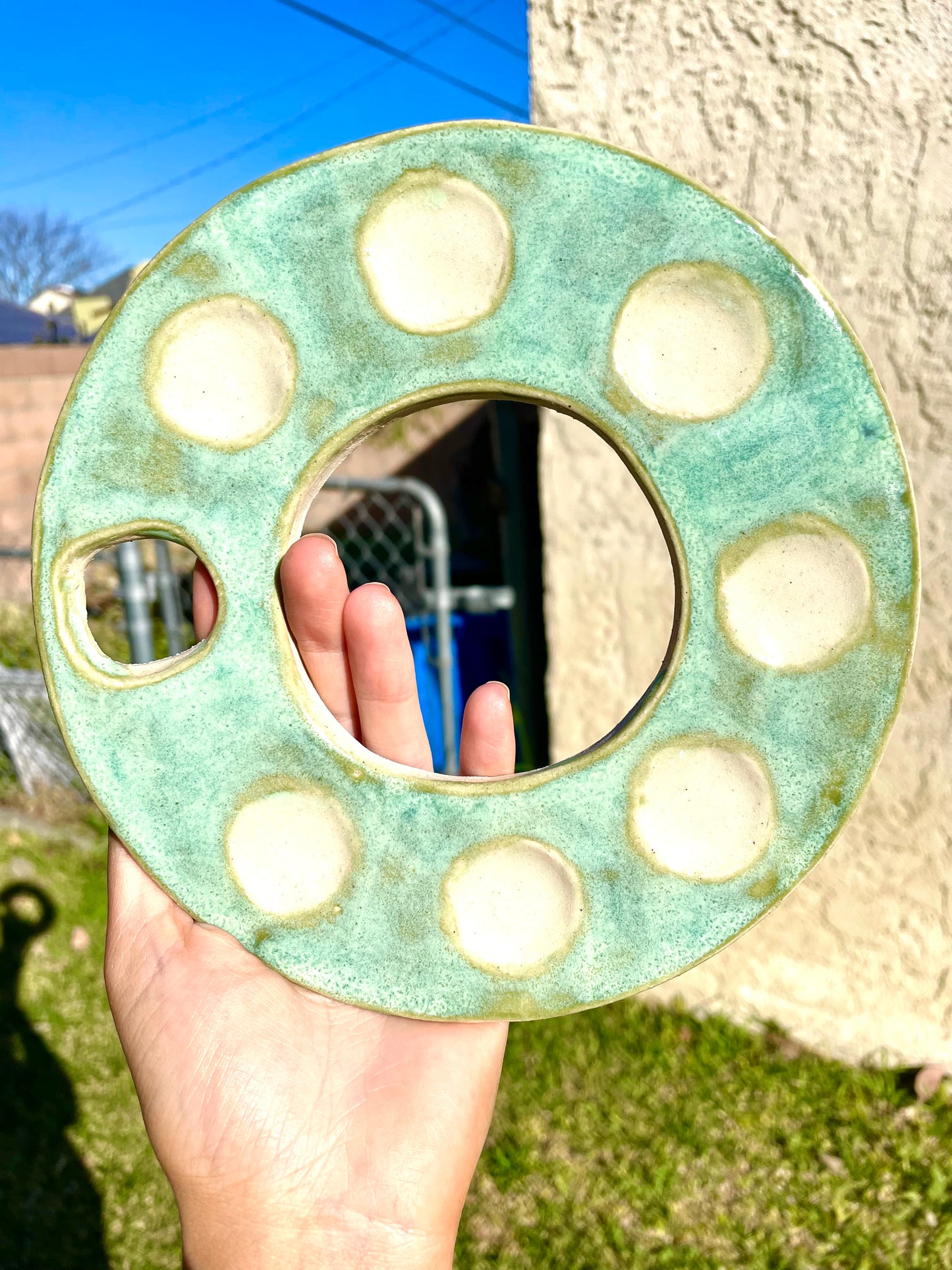 “Green Stone” paint palette